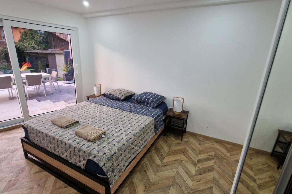 Suite Prestige Logement Neuf Avec Spa Et Ecran De Cinema En Rez De Jardin コルマール エクステリア 写真